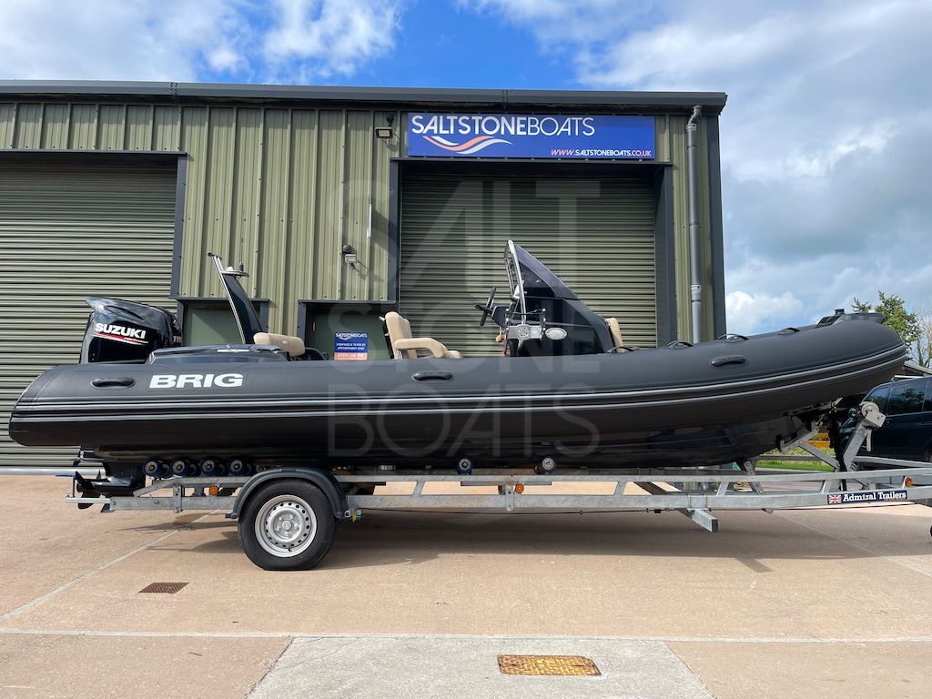 BRIG Eagle 6 Rib Boat Suzuki 115 hp Outboard and Admiral Trailer - SOLD