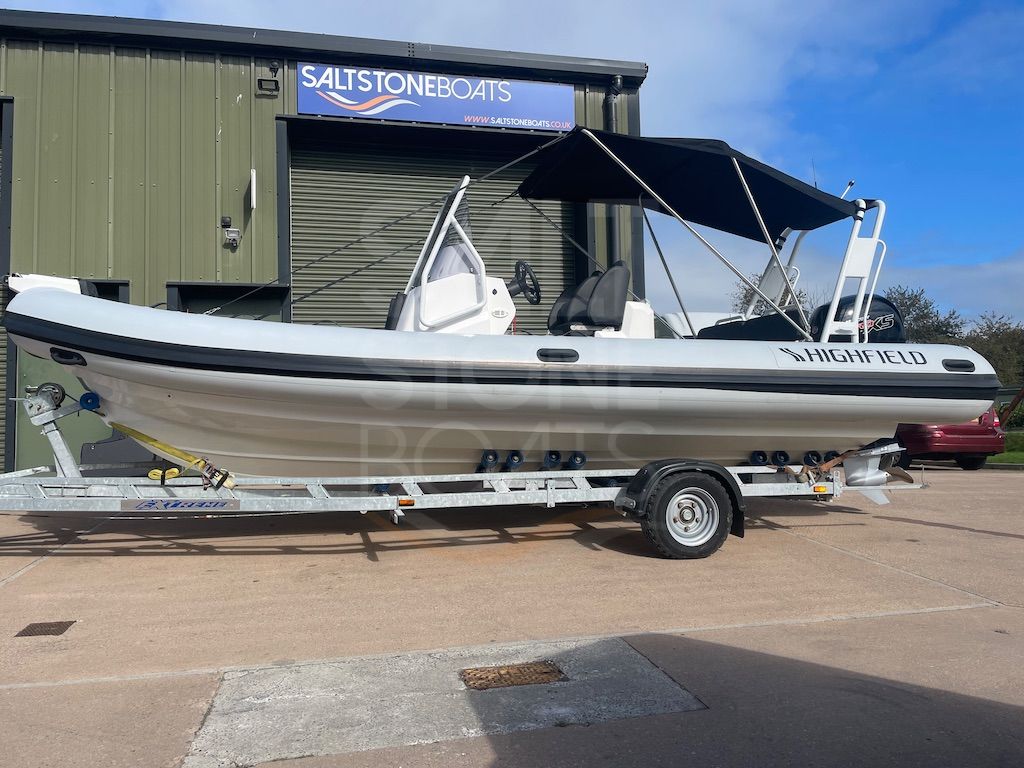 Highfield Sport 660 Rib Boat Mercury 150 hp Pro XS Outboard Extreme Trailer - SOLD