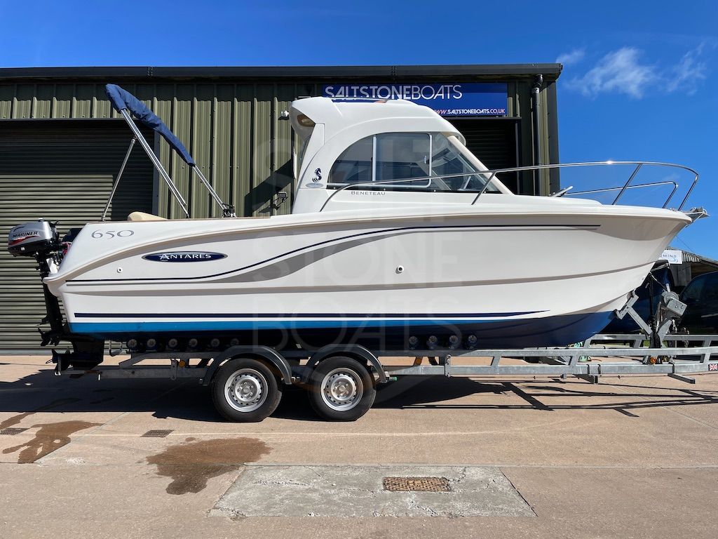 Beneteau 650 Antares Boat Suzuki 115 4 Stroke Outboard Admiral Twin Axle Trailer - UNDER OFFER