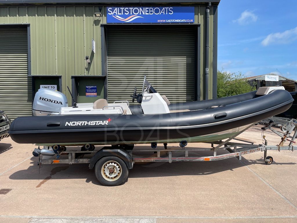 Northstar Axis 5.3 Rib Boat with Honda 100 hp 4 Stroke Outboard