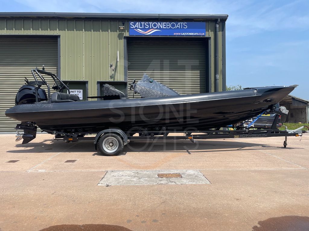 Urban 7R Sports Rib Boat Tohatsu 140 hp 4 stroke Outboard Extreme Trailer