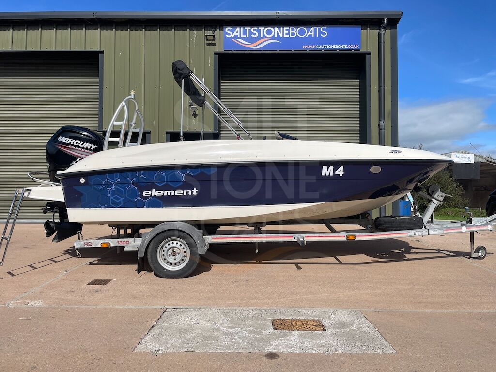 Bayliner Element 160 Sports Boat Mercury F80 Outboard SBS Trailer